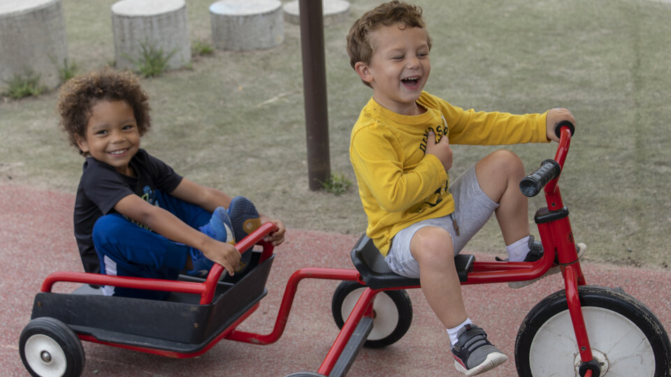 Children playing